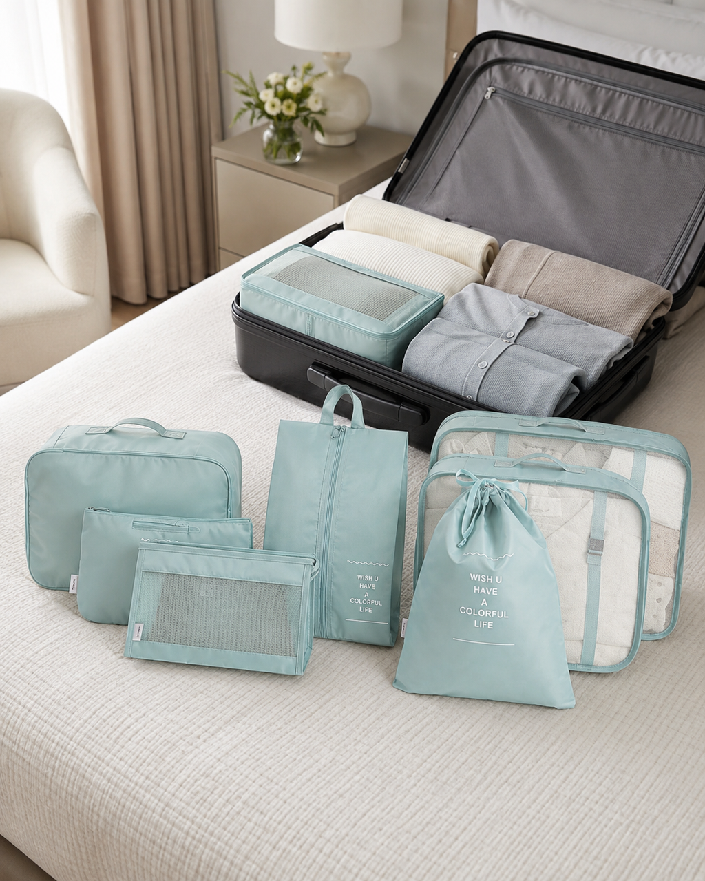 Set organizador de 8 piezas