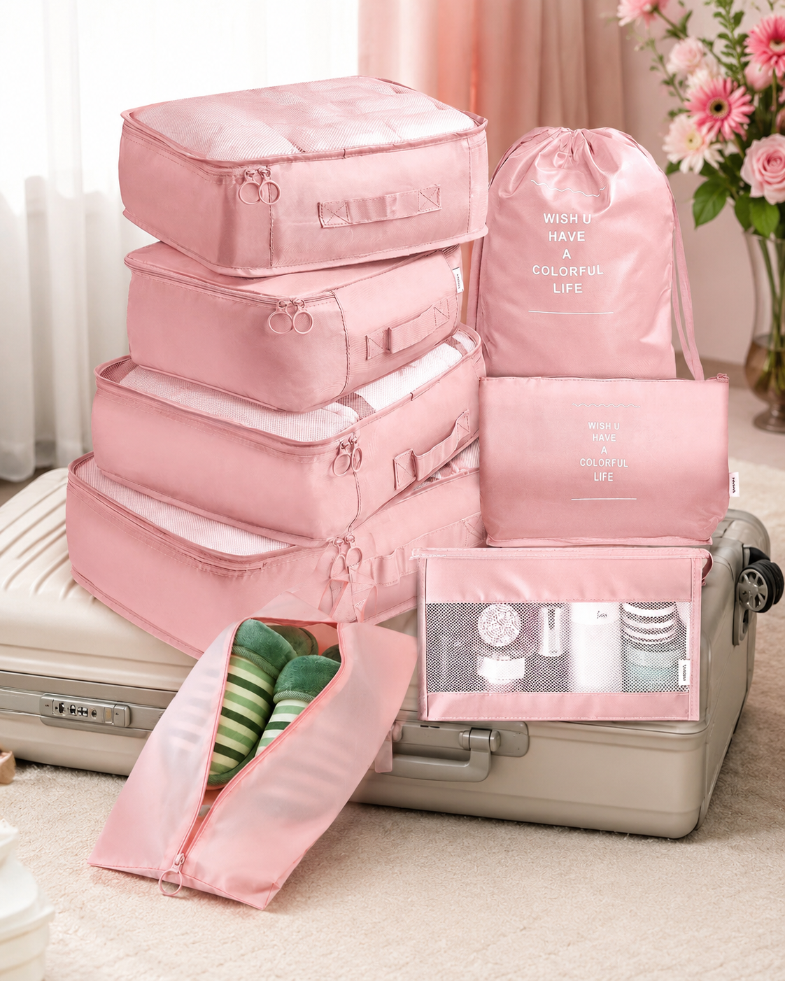 Set organizador de 8 piezas