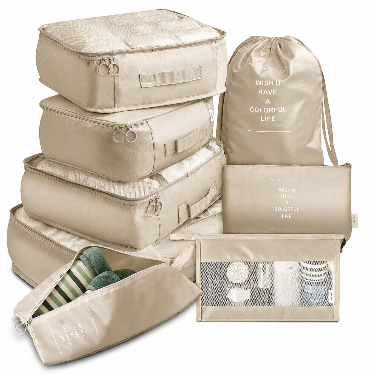Set organizador de 8 piezas