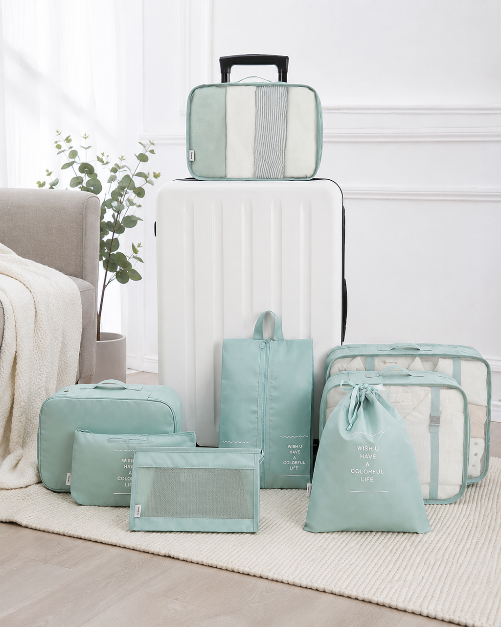 Set organizador de 8 piezas